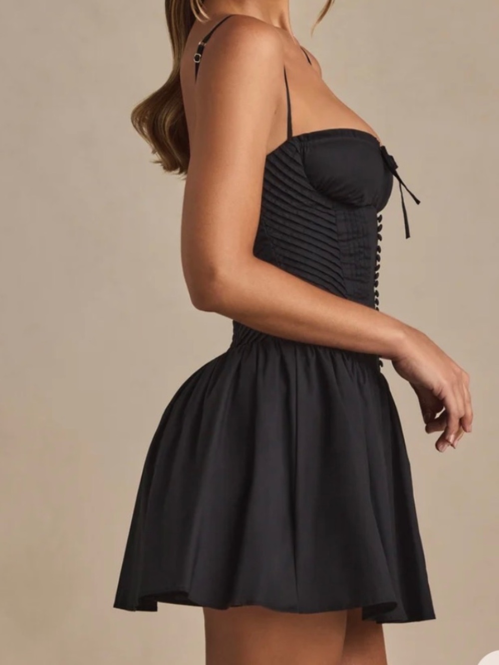 Princess Polly Black mini dress
